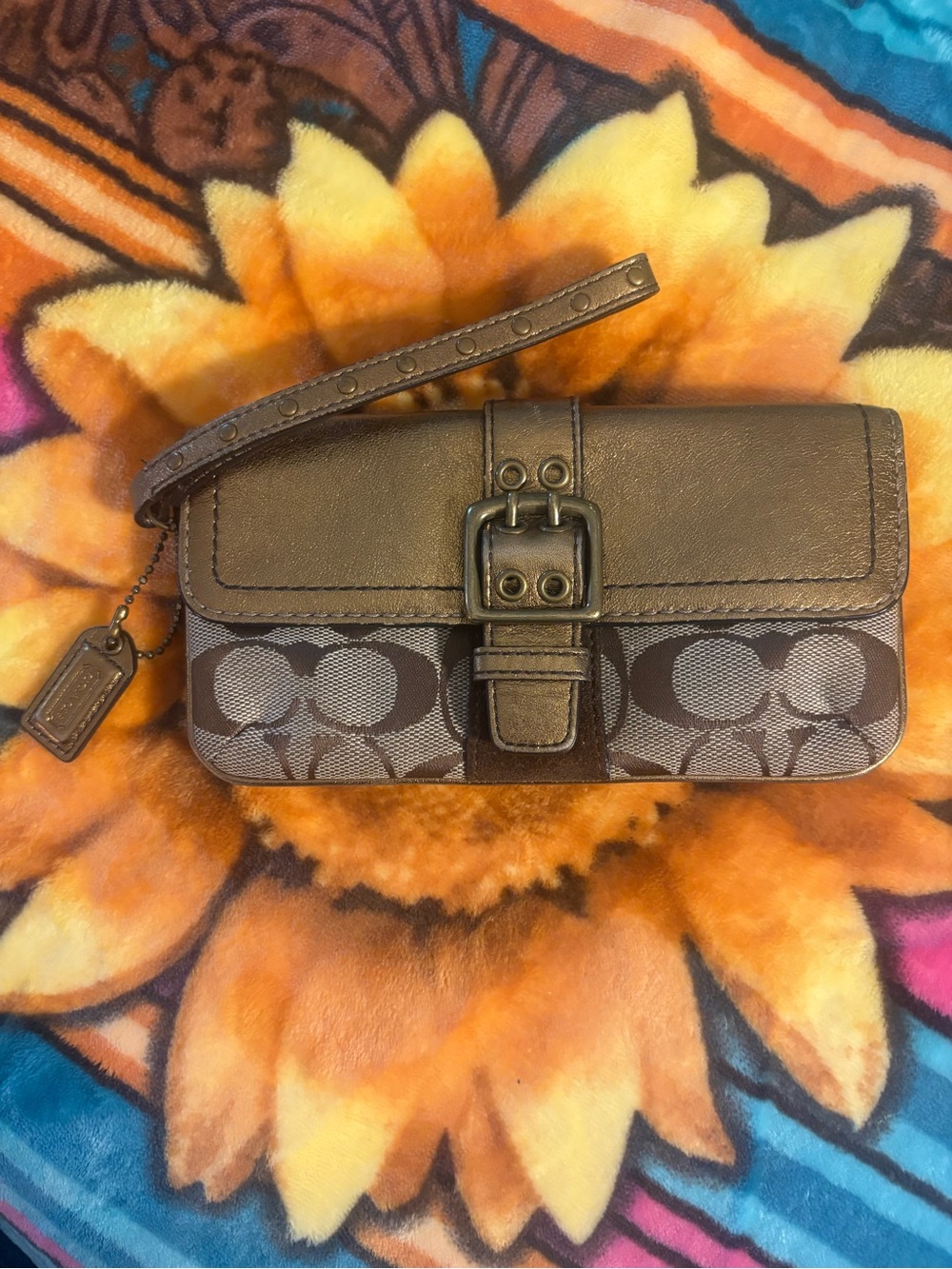 Coach Limited Edition Fall 2004 Metallic Wallet